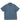 Double-Front Pleated Washed Denim Short Sleeves Shirt